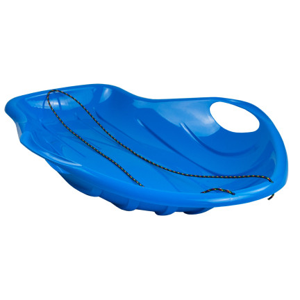ISDM-3005U GROSSER SCHLITTENBOBSLE SLIDE Schlittengleiter mit Schneegriffen BLAU