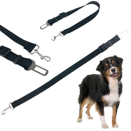 JJ31 ŠŇŮRKA DO AUTA PRO PSY KOČKY DOMÁCÍ ZVÍŘATA BEZPEČNOSTNÍ PÁS DO AUTA