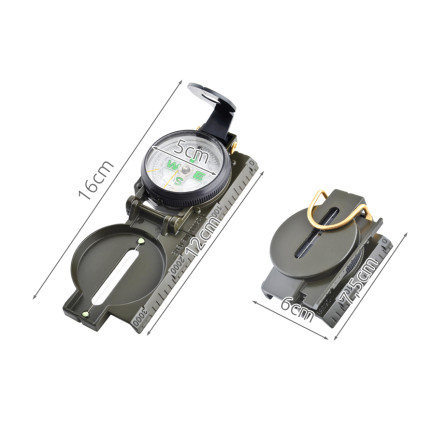 HH56 Professional Folding Travel Compass (Army Model)