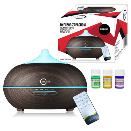 K444G6 AROMA DIFUZÉR S DÁLKOVÝM OVLÁDÁNÍM ULTRAZVUKOVÝ ZVLHČOVAČ VZDUCHU AROMATERAPIE