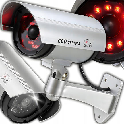 ZW70 ATRAPA KAMERY IR LED VENKOVNÍ KAMERA S DIODOU