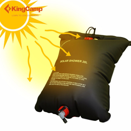 ZW64 SOLÁRNÍ TURISTICKÁ SPRCHA 20L kempování