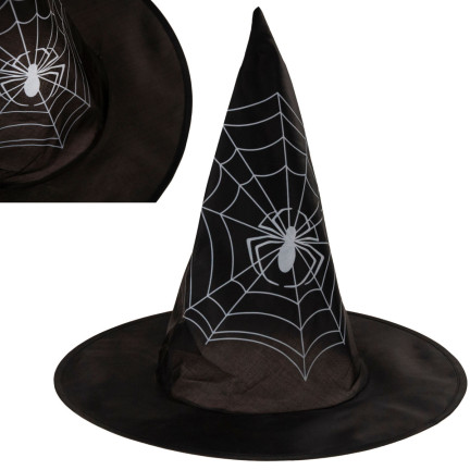 KK4 ČARODĚJNICKÝ KLOBOUK HALLOWEENSKÝ PŘEVLEK