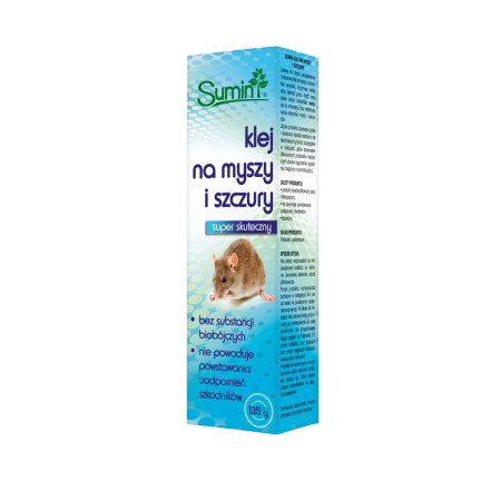 SUMIN-09718 LEPIDLO PRO MYŠI POTKANY HLODAVCE 135G SUMIN