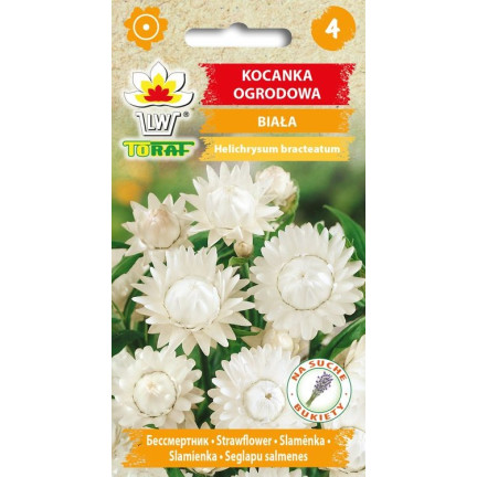 R4126 Weiße Decke Garten Blumen Samen Toraf 0.5g