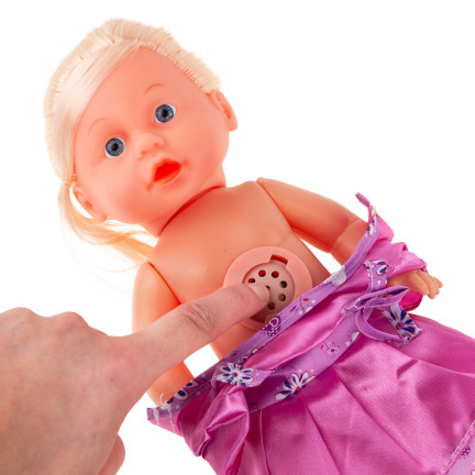 KSL749003 INTERAKTIVE PUPPE MIT ZUBEHÖR SPRICHT LACHEN
