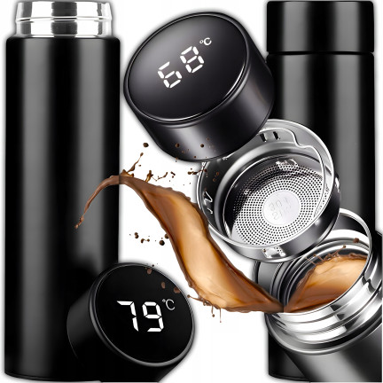 TG64368 THERMOBECHER SMART THERMOS BIDON LED TEMPERATURANZEIGE