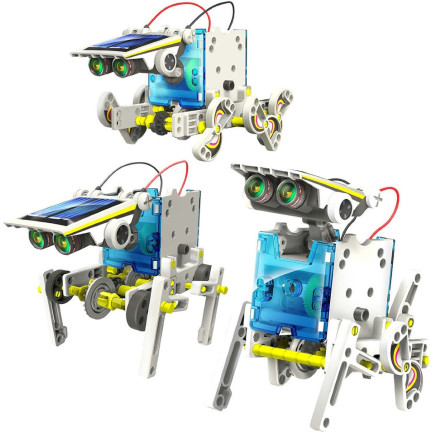 TG60702 SOLAR ROBOT 13in1 SOLAR ROBOTS CREATIVE EDUCATIONAL KIT