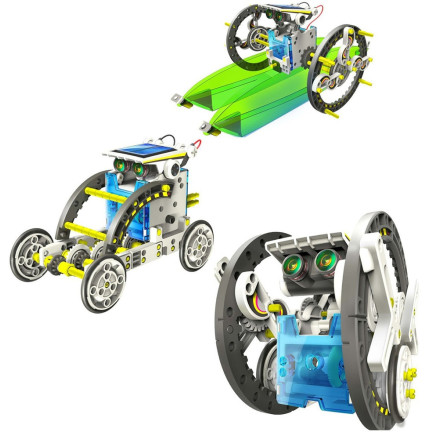 TG60702 SOLAR ROBOT 13in1 SOLAR ROBOTS CREATIVE EDUCATIONAL KIT