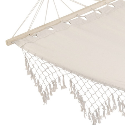 TG56032 Sturdy Garden Hammock with Stand and Boho Tassels