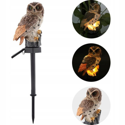 TG71281 SOLAR EULE LED GARTEN LAMPE GROSS AUFKLEBER LICHT GARTENDEKORATION