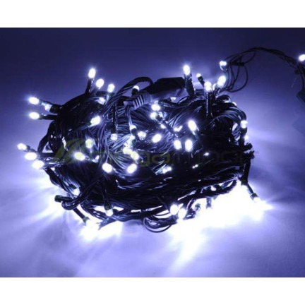 CC17 KINDERLEUCHTEN 200 LED weiß kaltweiß DICKES KABEL