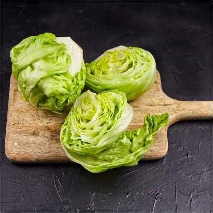 W1212 KNACKIGER EISBERGSALAT KÖNIGIN DES SOMMERS FRÜHGEMÜSESALAT SAMEN 1G