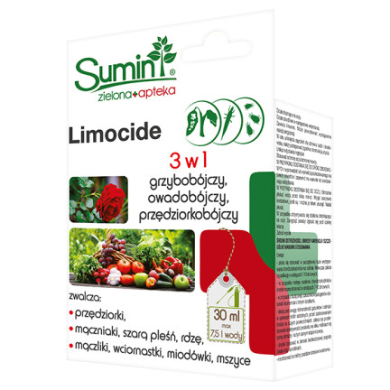 SUM33 LIMOCIDE 30 ML 3 v 1 pesticid insekticidní fungicidní přípravek odpuzující škůdce