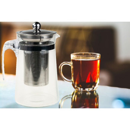 LUT4230 ŽÁRUVZDORNÝ DŽBÁN S KOVOVÝM VÍKEM 0,75 L