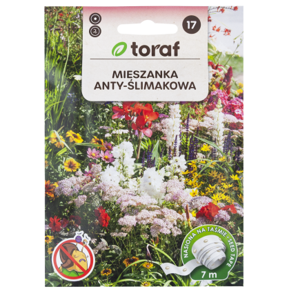 M5017 ANTI-SCHNECKEN-MISCHBAND 7M SAMEN AUF BAND BLUMEN GEGEN SCHNECKEN
