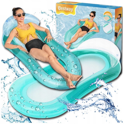 43103 STRAND AUFBLASBARE MATRATZE ZUM SCHWIMMEN BESTWAY NETZBODEN