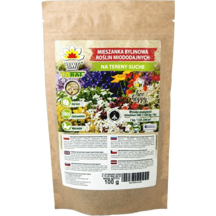 M1835 BLUMENPFLANZENMISCHUNG FÜR TROCKENE EBENEN 100G