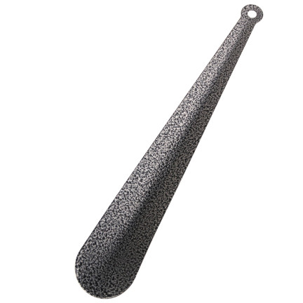 TG64640 LANGER SCHUHLÖFFEL 30CM MASSIV METALL SCHUHLÖFFEL FÜR STIEFEL MIT BÜGEL