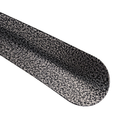 TG64640 LANGER SCHUHLÖFFEL 30CM MASSIV METALL SCHUHLÖFFEL FÜR STIEFEL MIT BÜGEL