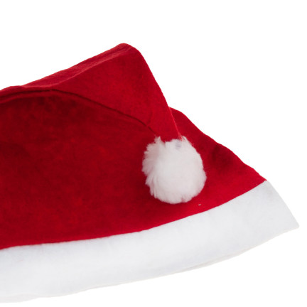 MM1 heilige mickey's mütze weihnachtskostüm mit bommel