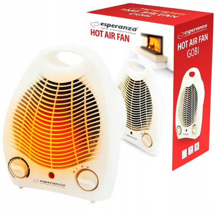 EHH011 ESPERANZA GOBI 1000W/2000W OHŘÍVAČ S VENTILÁTOREM