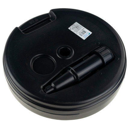 Mpor-S433 Rattan Garden Umbrella Base, Umbrella Stand with XXL Base