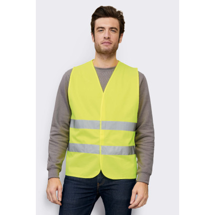 SM57 SPARKLING BLOCK VEST zelená