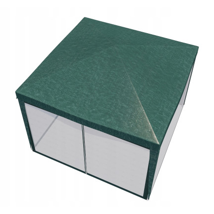 TG77594-1 ZAHRADNÍ STAN KOMERČNÍ PAVILON 3X3M S MOSKYTIÉROU ALTÁN PRO ZAHRADNÍ TERASU