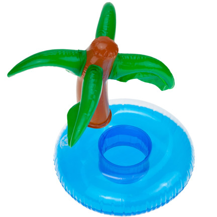 NGY00831 NÁPOJOVÉ KOLO POD NAFUKOVACÍ PALMOU S POHÁREM