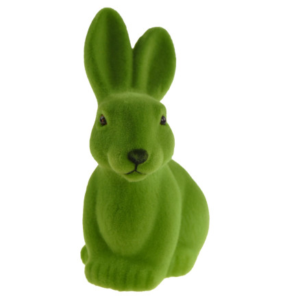 TG63605-8 zajíček sametový vánoční ozdoba kočička velká 15,5 cm