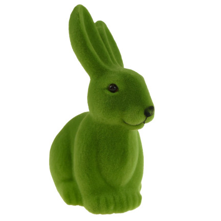 TG63605-8 zajíček sametový vánoční ozdoba kočička velká 15,5 cm