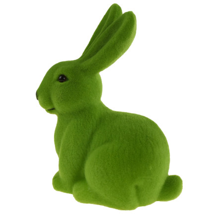 TG63605-8 zajíček sametový vánoční ozdoba kočička velká 15,5 cm