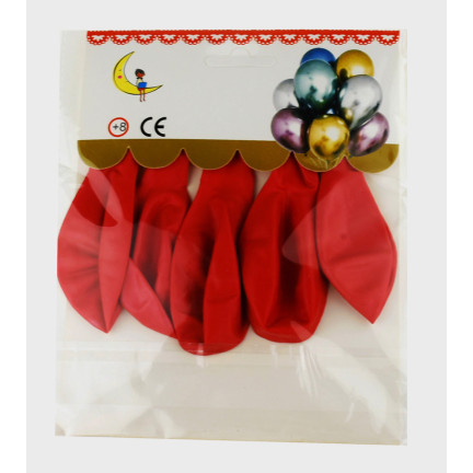 TG53244F METALLIC BALLOONS 5 STÜCKE ROSE CHROME BIRTHDAY Fuchsia