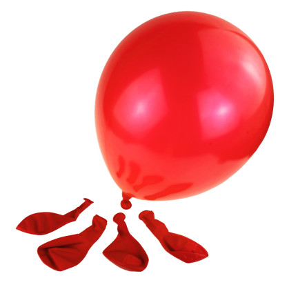 TG53244F METALLIC BALLOONS 5 STÜCKE ROSE CHROME BIRTHDAY Fuchsia