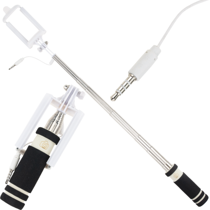NN91 SELFIE STICK MIT KABEL EINBEINSTATIV BLUETOOTH