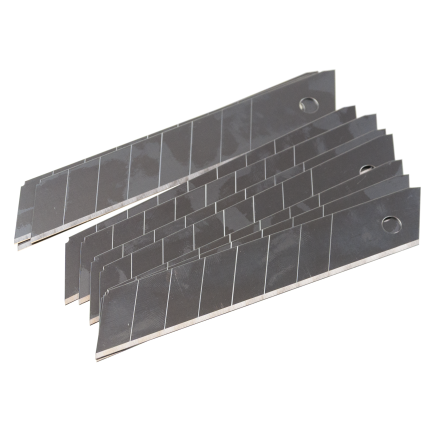NOZ1593 18mm snap-off replacement blades for wallpaper knife, 10-pack