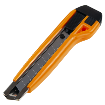 NOZ1609 utility knife with snap-off blade, 18 mm, retractable blade