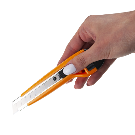 NOZ1609 utility knife with snap-off blade, 18 mm, retractable blade