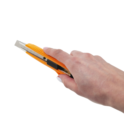 NOZ1609 utility knife with snap-off blade, 18 mm, retractable blade