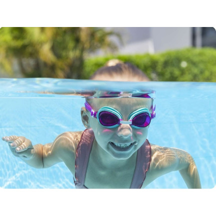 21002 Schwimmbrille Taucherbrille, Kinderbrille für das Schwimmbad, Aqua Burst Essential 21002 BESTWAY