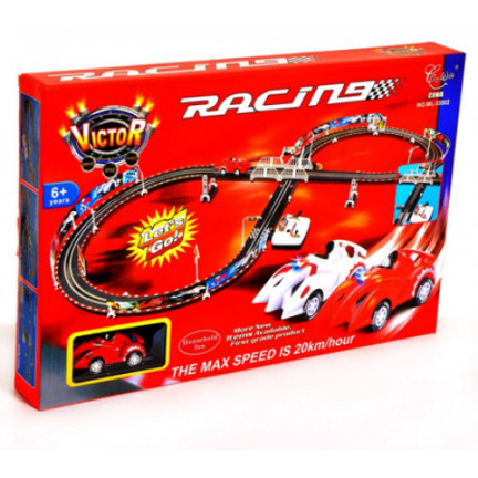 PP96 Elektrická smyčková závodní dráha 295cm 20km/h +auto 