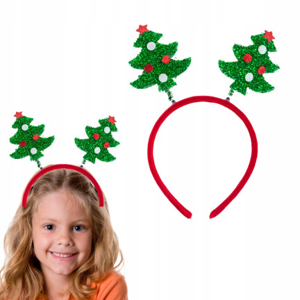 TG69590 CHRISTMAS HOLY HANDSHIRT Weihnachtsbaum Stirnband Lustig für Weihnachten Weihnachtsmann