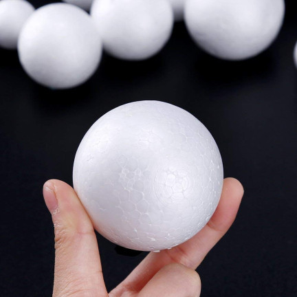 677812 STYROPIAN BALL 15cm DECOUPAGE 4tlg