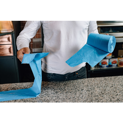 PAC4 Paclan Expert Tie-Top Trash Bags, 150-Pack, 35 L, 50 x 66 cm
