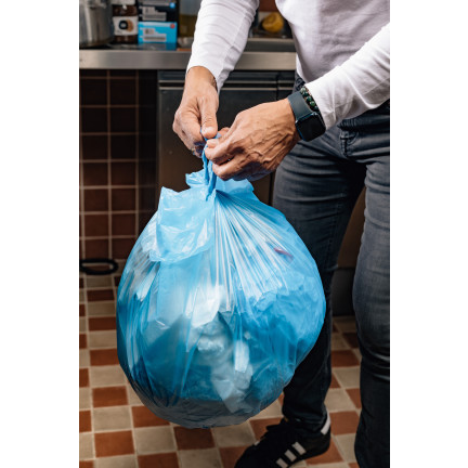 PAC4 Paclan Expert Tie-Top Trash Bags, 150-Pack, 35 L, 50 x 66 cm