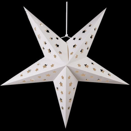 TG59706-1 STARLET HOLIDAY STREET VERTICAL 3D OPEN WINDOW DECORATION 45cm