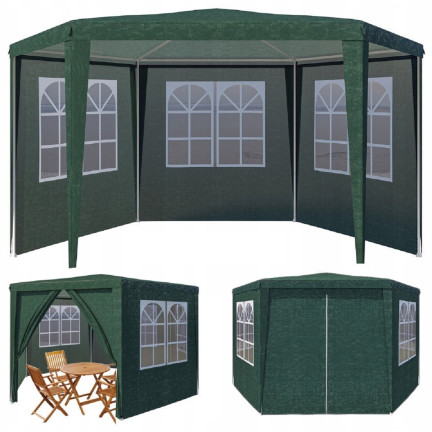 TG77597-1 GARTEN ZELT KOMMERZIELLEN PAVILLON GAZEBO FÜR TERRASSE 2X2X2.5M
