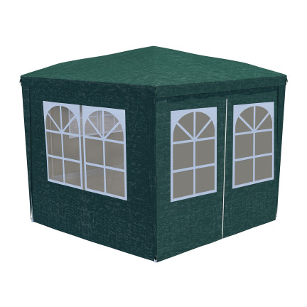 TG77597-1 GARTEN ZELT KOMMERZIELLEN PAVILLON GAZEBO FÜR TERRASSE 2X2X2.5M