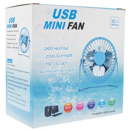 PC74 USB VENTILÁTOR STOJÍCÍ KOVOVÝ KANCELÁŘSKÝ STOLNÍ VENTILÁTOR STOLNÍ VENTILÁTOR